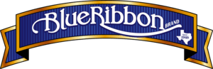 Blue Ribbon Logo PNG Vector