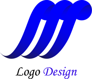 Blue Shape Logo PNG Vector