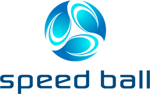 Blue Speed Ball Business Logo Vector