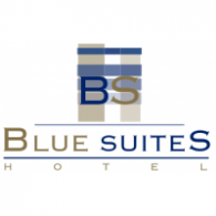 Blue Suites Hotel Logo Vector