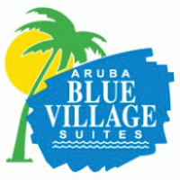 Blue Village Suites Logo Vector
