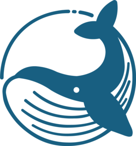 Blue Whale Token (BWX) Logo PNG Vector