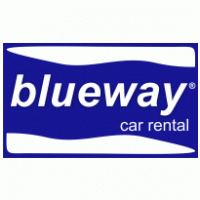 Blueway Car Rental Logo PNG Vector