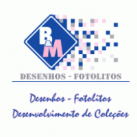 BM DESENHOS Logo PNG Vector