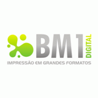 BM1 Digital Logo PNG Vector