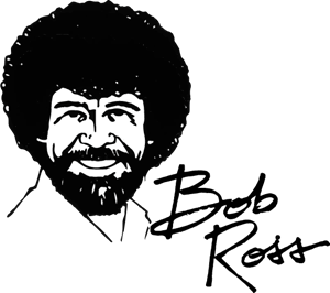 Bob Ross - The Joy of Painting Logo PNG Vector