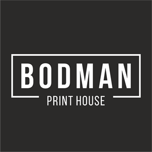BODMAN Screen Printing Company Logo PNG Vector