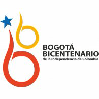 Bogotá Bicentenario de la Independencia Logo Vector