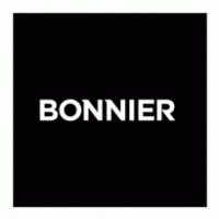 Bonnier white Logo PNG Vector