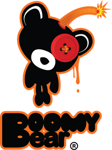 Boomy Bear Logo PNG Vector