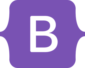 Bootstrap 5 Logo PNG Vector