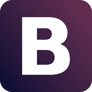 Bootstrap Framework Logo PNG Vector