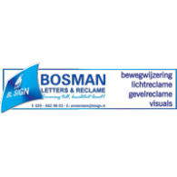 Bosman Letters & Reclame Logo PNG Vector