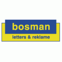 Bosman Reklame Logo Vector