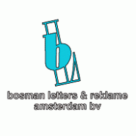 bosman letters & reklame Logo Vector