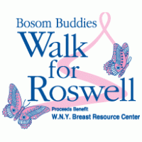 Bosom Buddies Walk For Roswell Logo PNG Vector