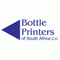 Bottle Printers Logo Vector