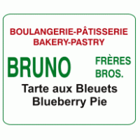 Boulangerie Bruno et frères Logo Vector