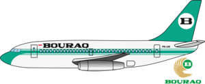 Bouraq Airlines Logo PNG Vector