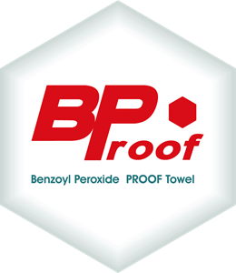 BProof Benzoyl Peroxide Proof Towel Logo PNG Vector