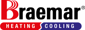 Braemar heating cooling Logo Vector