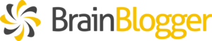 Brain Blogger Logo PNG Vector