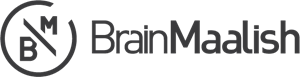 Brain Maalish Logo Vector