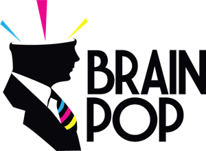 Brain Pop Graphics Logo PNG Vector