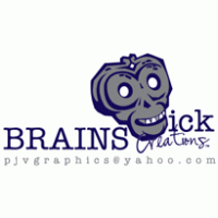 Brainsick Creations Logo PNG Vector
