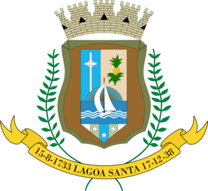 Brasão da Cidade de Lagoa Santa, Minas Gerais Logo PNG Vector