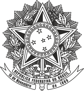 Brasão da República do Brasil Logo Vector