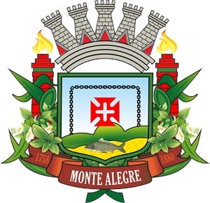 Brasão de Monte Alegre Logo Vector