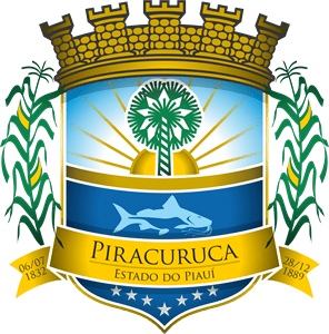 BRASÃO DO MUNICÍPIO DE PIRACURUCA Logo PNG Vector