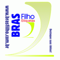 Brasfilho Etiquetas Logo Vector