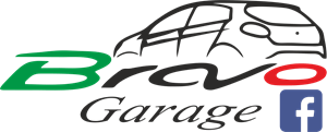 Bravo Garage Sticker Logo PNG Vector