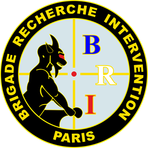 BRI Brigade Recherche Intervention France Logo PNG Vector
