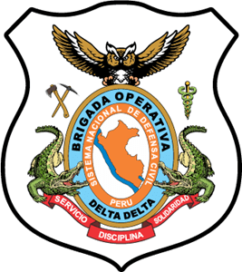 Brigada Operativa de Defensa Civil Delta Delta Logo PNG Vector