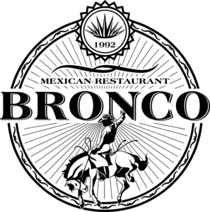 Bronco Mexican Restaurant Logo PNG Vector