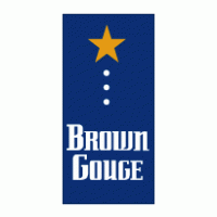 brown gouge Logo PNG Vector