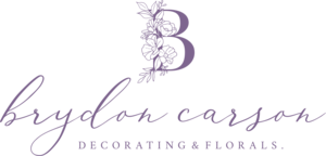 Brydon Carson Decorating & Florals Logo PNG Vector