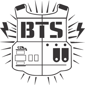 BTS Army Black Logo transparent PNG - StickPNG