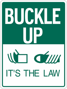 BUCKLE UP SIGN Logo PNG Vector