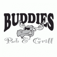 Buddies Pub and Grill Logo PNG Vector