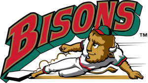 File:Lehigh Valley IronPigs at Buffalo Bisons - 20220820 - 02 - A Visit  from Sabretooth.jpg - Wikimedia Commons