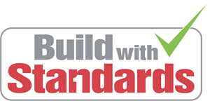 Build With Standards Logo Vector