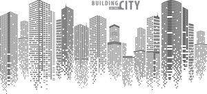 Building City Logo PNG Vector