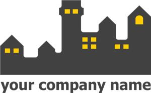 Building Company Logo PNG Vector