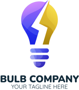 Bulb Company Logo PNG Vector