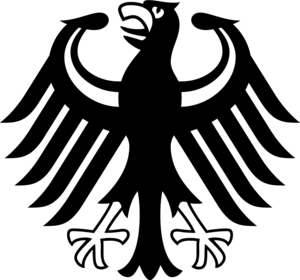 Bundesadler Bundesorgane Logo PNG Vector