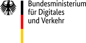 Bundesministerium für Digitales und Verkehr Logo PNG Vector